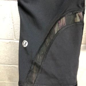 lululemon athletica Pants - Lululemon black run inspire crops sz 12 61988 lululemon athletica Pants - Lululemon black run inspire crops sz 12 61988